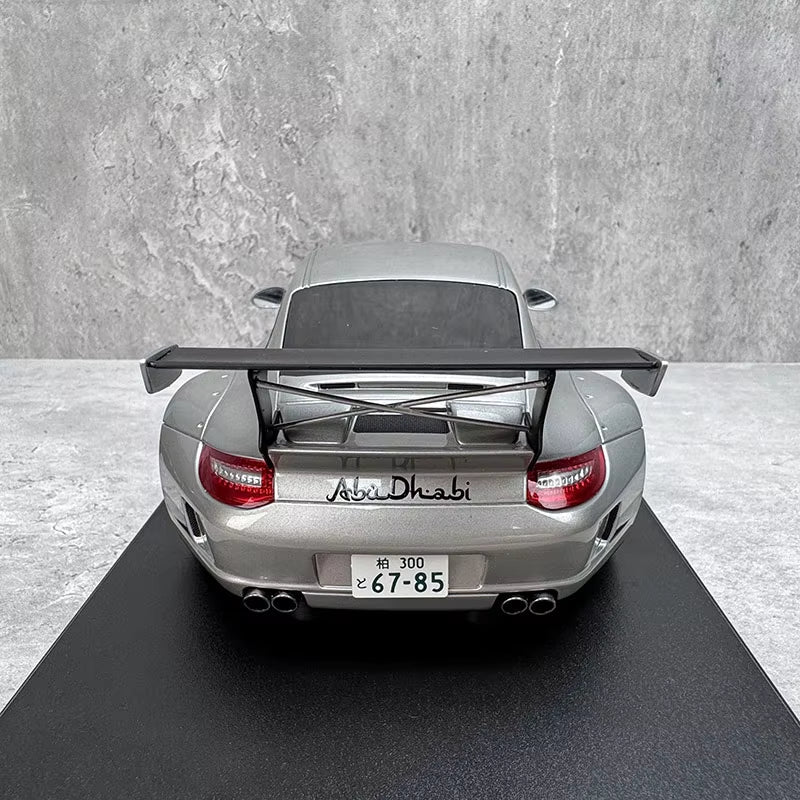 GT Spirit 1:18 for RWB ABU Silver Resin Car Model GT483 GTS