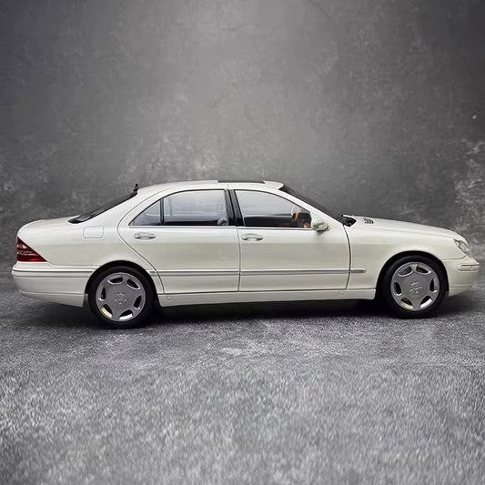 NOREV 1:18 for W220 S600 Butterfly Run Alloy Fully Open Car Model