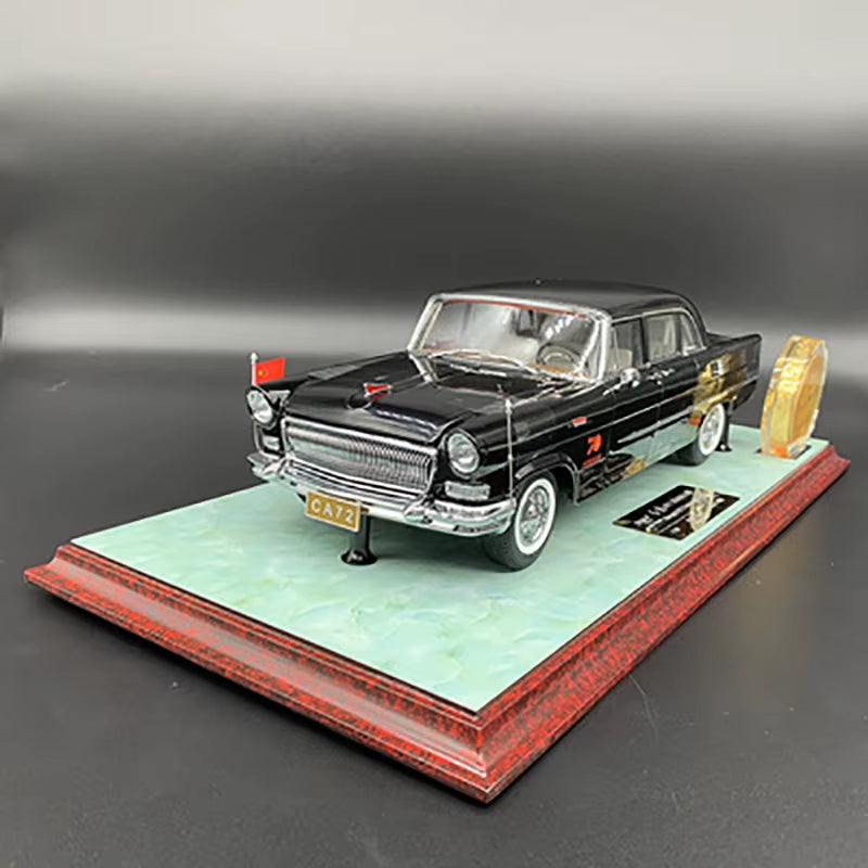 Century Dragon Original Car Model Hongqi CA72 Premium Car 1:18 Metal Simulation Car Model Collection Gift