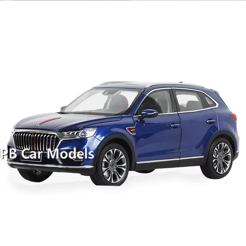 1: 18 Original Hongqi HS5 Off-Road SUV Alloy Simulation Car Model Collection Gift Ornaments