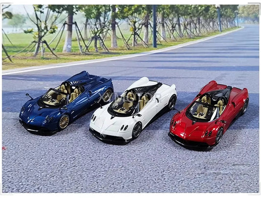 Almost Real 1:43 for Pagani Huayra Roadster Supercar Car Diecast Model Car Gifts Collection Display Ornaments Metal Plastic