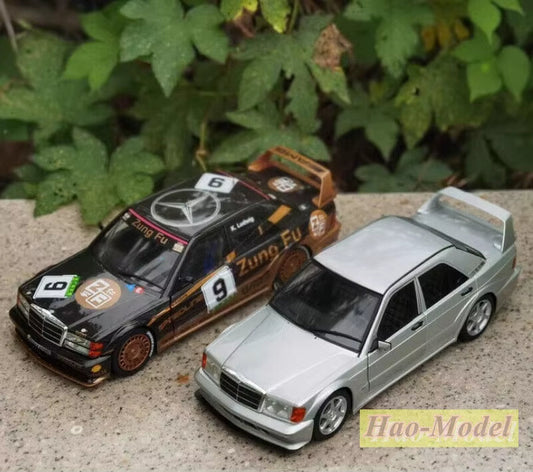 Solido 1/18 for Benz 190 W201 EVO Alloy Diecast Model Car Ornaments Toys Boys Birthday Gifts Hobby Display Collection Silver
