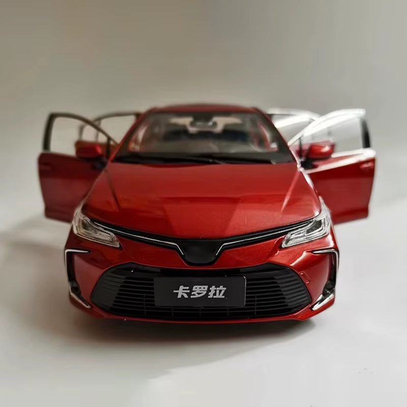 Original for Corolla Car Model 12Th Generation COROLLA 2019 1:18 Car Model
