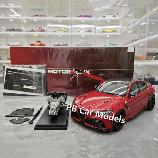 MH Alfa Romeo Giulia GTA Simulation Car Model 1 18 Collection Ornament