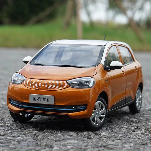 Original GC1 Car Model, New Energy Pure Electric 1:18 Alloy Simulation Car Model