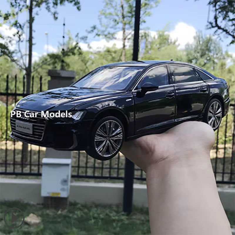 Original 1:18 2019 A6L Alloy Sedan A6L Car Model Car Model New A6 Model Die-Casting Car Model