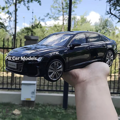 Original 1:18 2019 A6L Alloy Sedan A6L Car Model Car Model New A6 Model Die-Casting Car Model