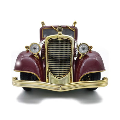 Car Model Original Factory Simulation Alloy 1:18 Puyi Dragon Car Vintage Car Collection