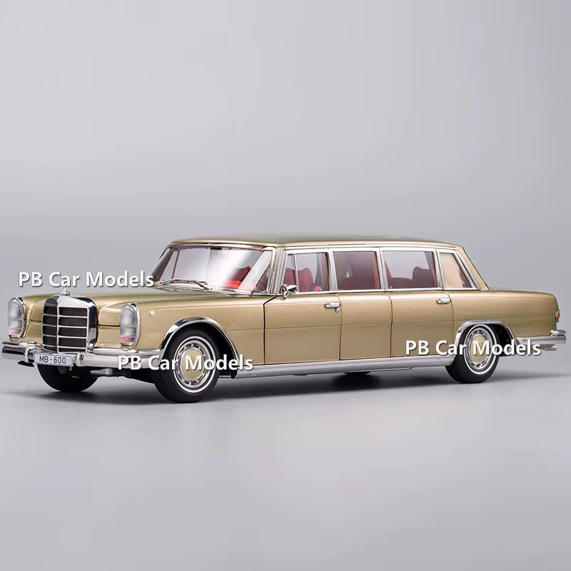 Kengfei 1:18 Pullman W100 600 Alloy Car Model Collection Car Model+Small Gift