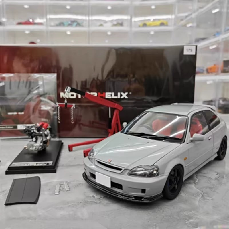Motorhelix 1:18 MH Civictyper EK9 Simulation Alloy Car Model