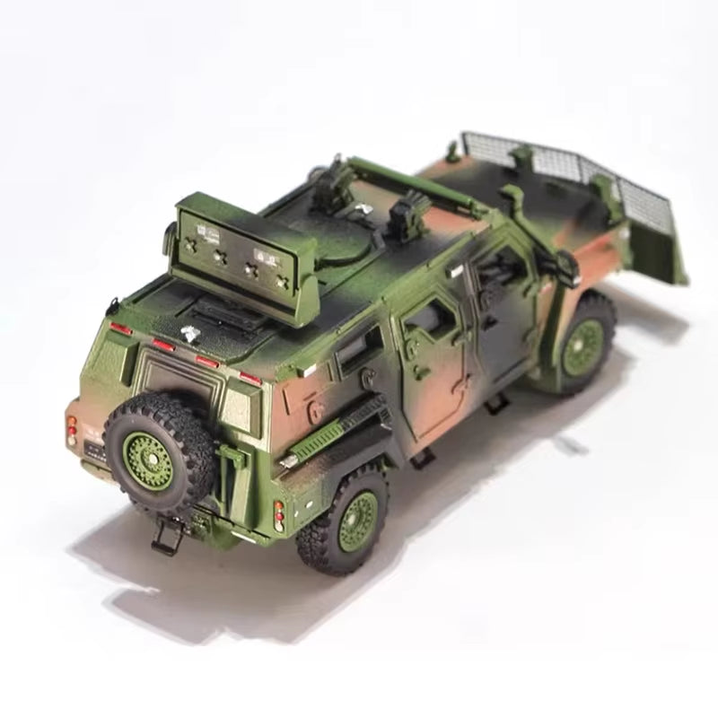 MB 1:64 Jilong Explosion Proof Evacuation Vehicle Clearance Vehicle Special Vehicle Alloy Car Model Ornament