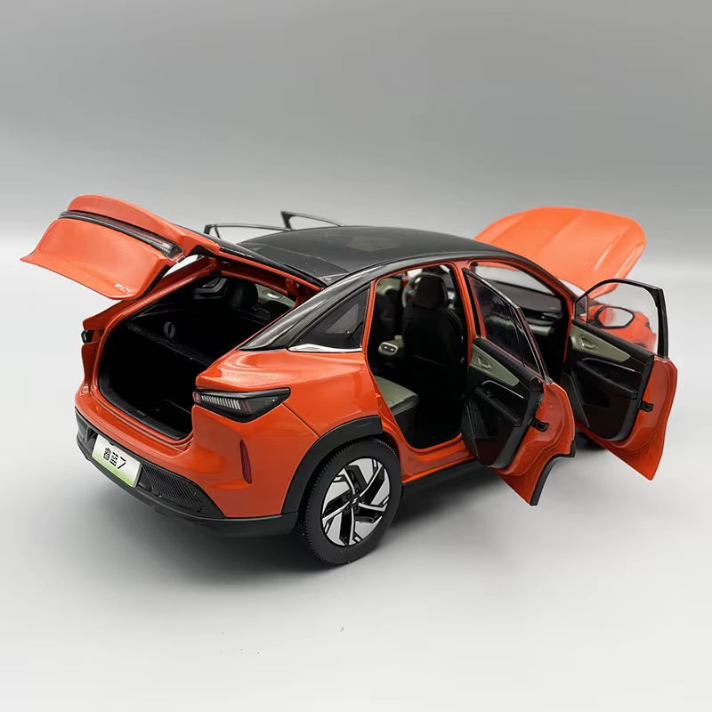 Original Factory Model Ruilan 7 New Energy Electric Vehicle SUV Off-Road Alloy Simulation 1:18 Car Model Collection