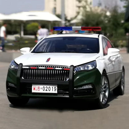 Original  Hongqi H5 Sedan Armed Version 1:18 Alloy Simulation Car Model