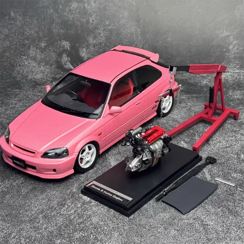 Motorhelix 1:18 MH Civictyper EK9 Simulation Alloy Car Model