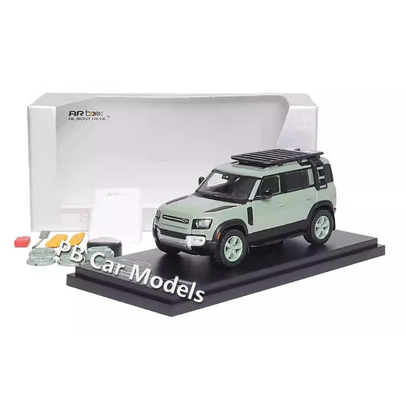AR BOX 1:64 90 Defender 110 2023 off Road Alloy Car Model Gifts