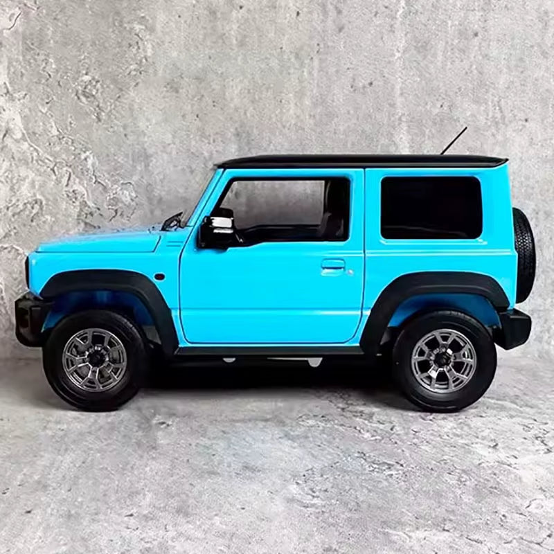 LCD Original Jimny Car Model 1:18 Jimny Alloy Off-Road Vehicle Simulation Car Model