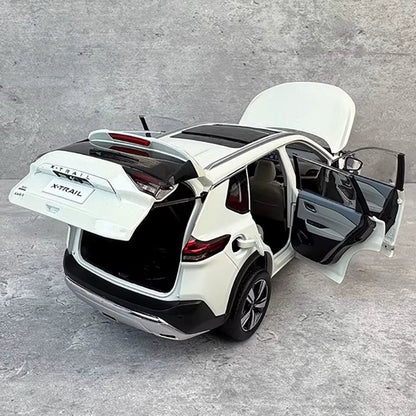 Domestic Original Car Model 1:18 2021 Qijun X-TRAIL Alloy Simulation Car Model