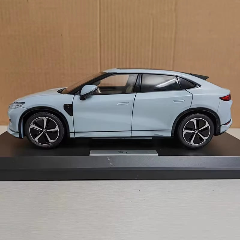 Original Song L Car Model Song 2024 New Energy 1:18 Alloy Simulation Car Model