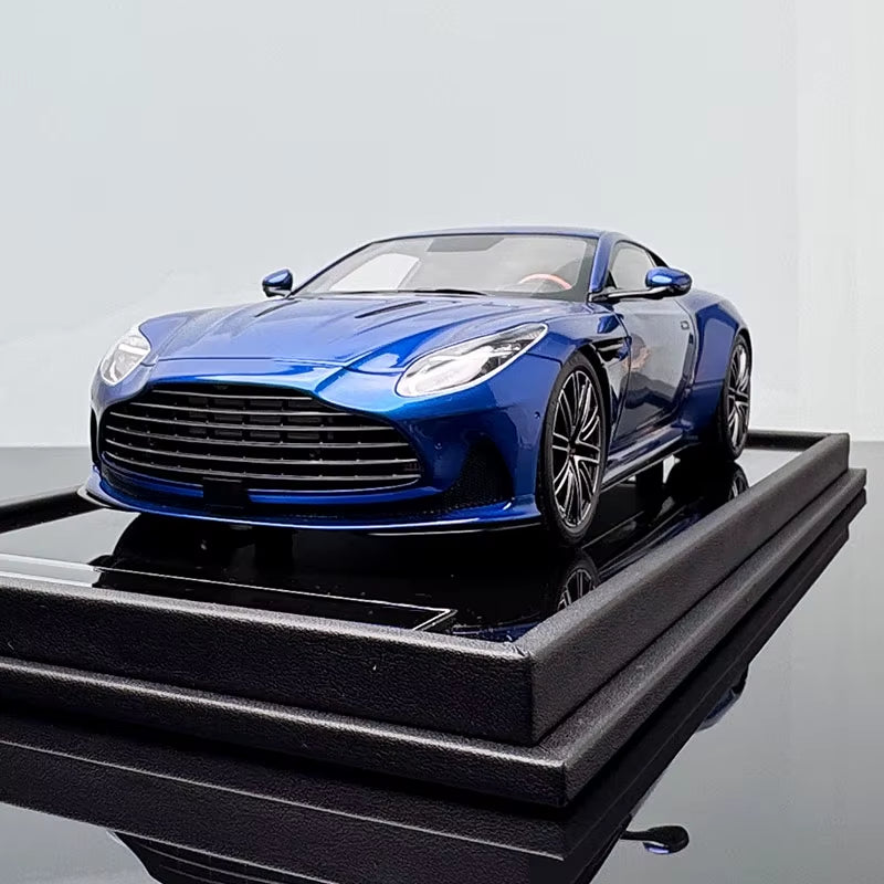 MOTOHEILX 1/18 DB12 Coupe Resin Simulation Car Model Collection Sealed Model, Cannot Open the Door