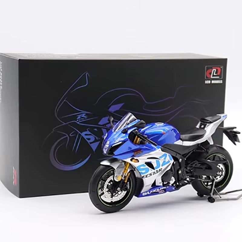 GSX R1000 Motorcycle LCD Factory 1:12 Simulation Alloy Car Model Collection