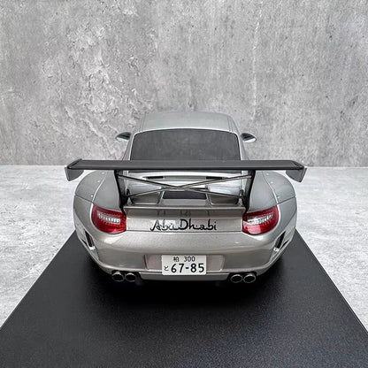 GT Spirit 1:18 for RWB ABU Silver Resin Car Model GT483 GTS