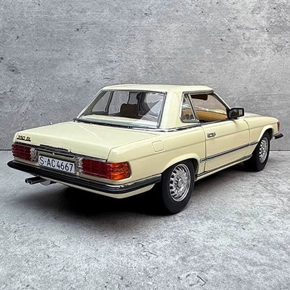 Sun Star 1:18 for 350SL Vintage Car Alloy Full Door Car Model