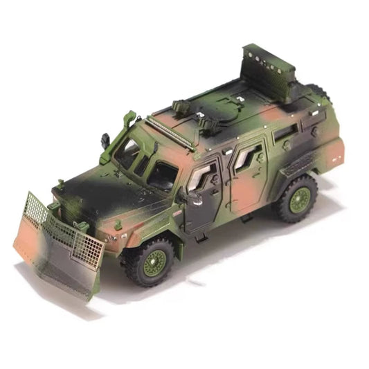 MB 1:64 Jilong Explosion Proof Evacuation Vehicle Clearance Vehicle Special Vehicle Alloy Car Model Ornament