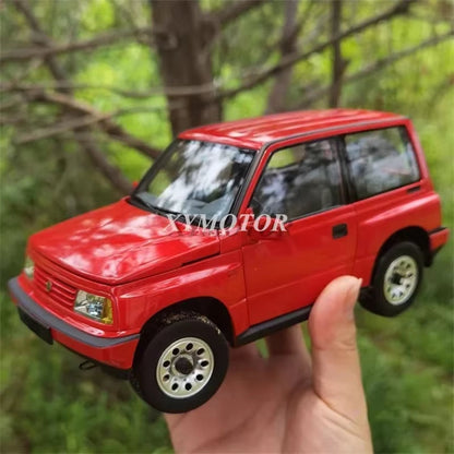 DORLOP 1:18 for Suzuki Vitara Escudo Diecast Car Model SUV Toys Gifts White/Gray/Red Collection Display Ornaments