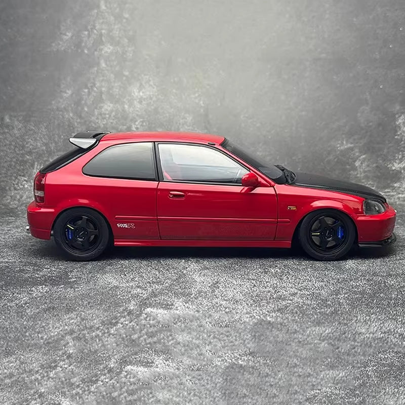 MOTORHELIX 1:18 Civic Type R EK9-120 Late Edition Car Model