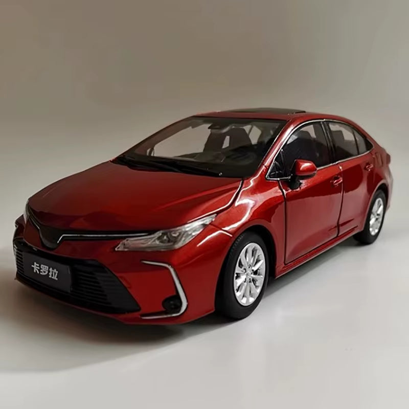 Original for Corolla Car Model 12Th Generation COROLLA 2019 1:18 Car Model