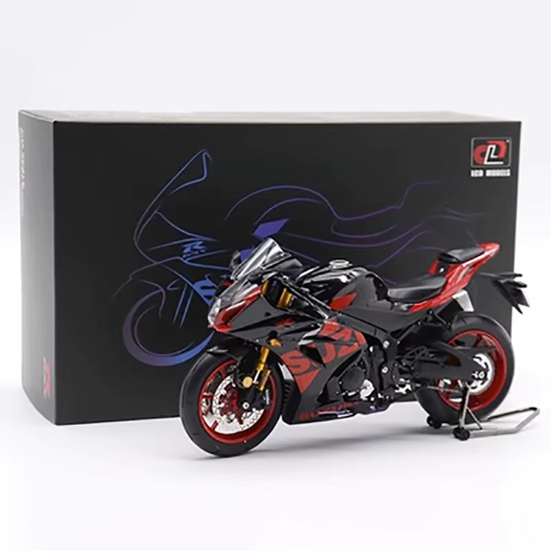 GSX R1000 Motorcycle LCD Factory 1:12 Simulation Alloy Car Model Collection