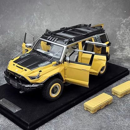 Dongfeng Original Factory 1:18 Mengshi 917 Jiaolong Vehicle Alloy Off-Road Vehicle Model