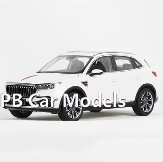 1: 18 Original Hongqi HS5 Off-Road SUV Alloy Simulation Car Model Collection Gift Ornaments