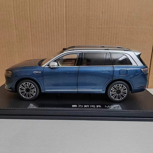 Original Sailis Wenjie M9 Car Model, New Energy SUV 1:18 Alloy Simulation Car Model