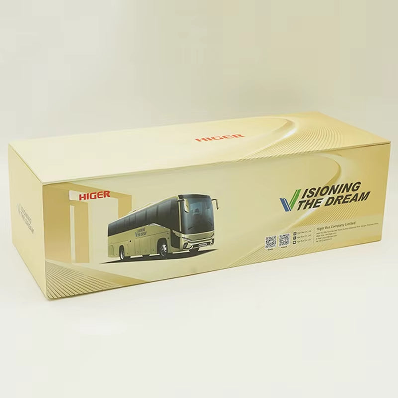 1: 42 Original for Suzhou Jinlong Haige Bus V12 Model Bus Bus Alloy Model Bus Lighting