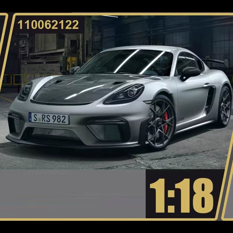 Minichamps for 2024 CAYMAN GT4 RS Simulation Alloy Metal Car Model Collection 1 18