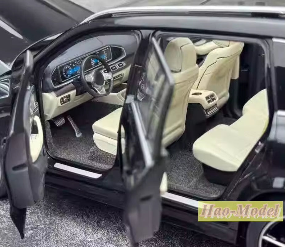 1/18 for Benz GLS AMG SUV X167 Alloy Metal Diecast Model Car Toys Boys Birthday Gifts Hobby Display Collection Ornaments Black