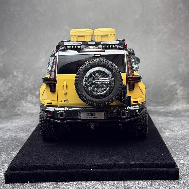 Dongfeng Original Factory 1:18 Mengshi 917 Jiaolong Vehicle Alloy Off-Road Vehicle Model