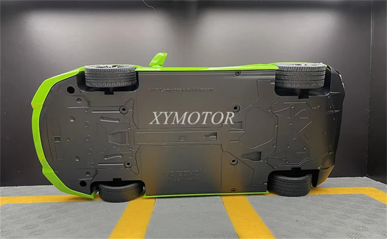 Kyosho 1:18 1:18 for Lamborghini LP610-4 Huracan Evo Diecast Model Car Green/Orange/White Toys Gigts Hobby Ornaments Collection