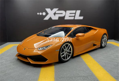 Kyosho 1:18 1:18 for Lamborghini LP610-4 Huracan Evo Diecast Model Car Green/Orange/White Toys Gigts Hobby Ornaments Collection