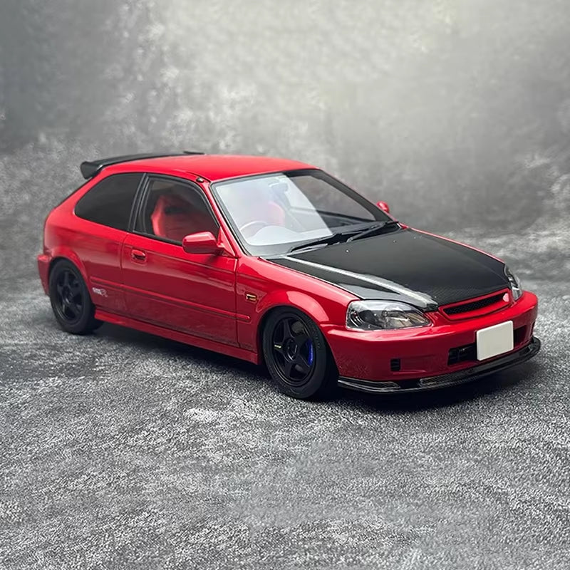 MOTORHELIX 1:18 Civic Type R EK9-120 Late Edition Car Model