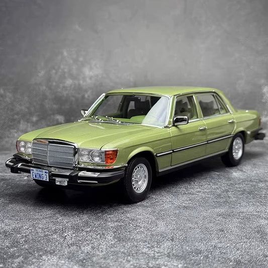 NOREV 1:18 for 450SEL Vintage Car Simulation Alloy Car Model Collection Ornament Retro