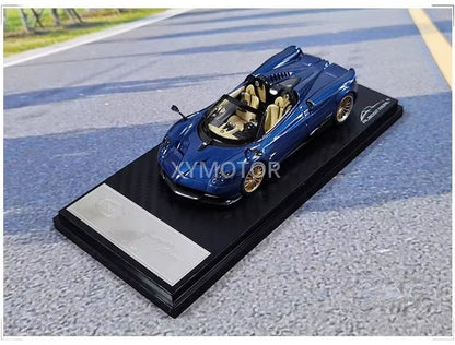 Almost Real 1:43 for Pagani Huayra Roadster Supercar Car Diecast Model Car Gifts Collection Display Ornaments Metal Plastic