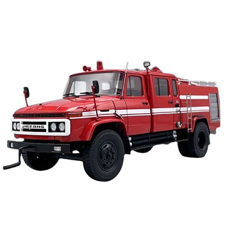 Century Dragon Jiefang CA141 Rescue Fire Truck 1:24 Alloy Simulation Car Model Liberation CA142 Fire Truck