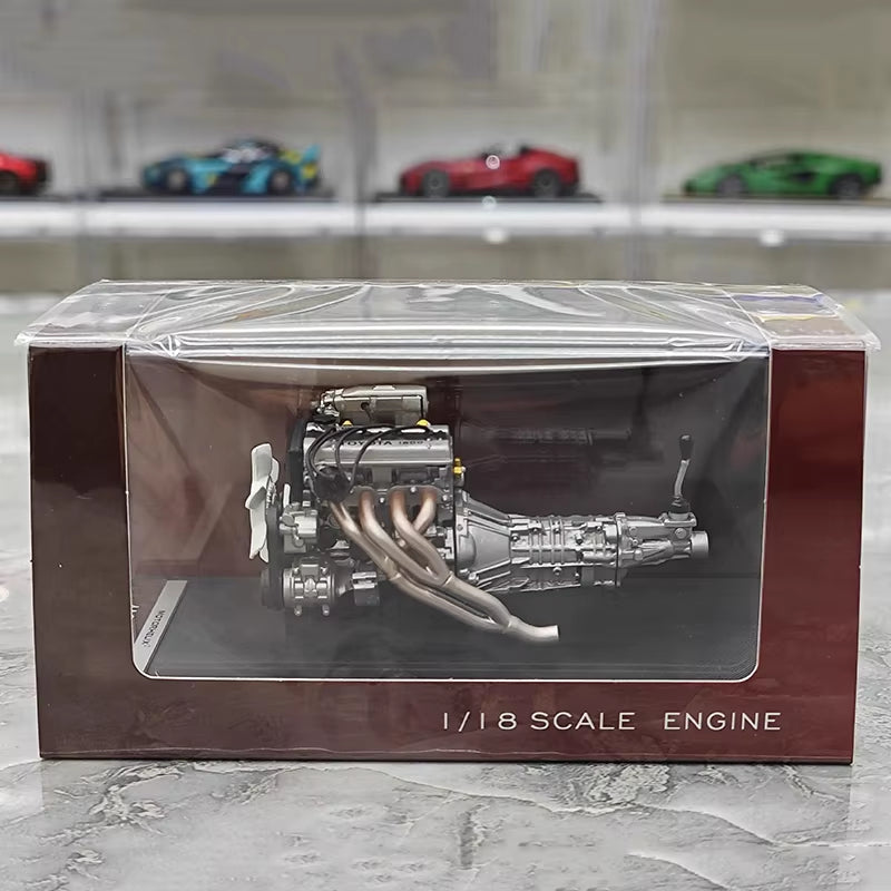 MOTORHELIX 2024 HEC Exhibition Limited Edition Engine Finished Model 1 18 Ornament