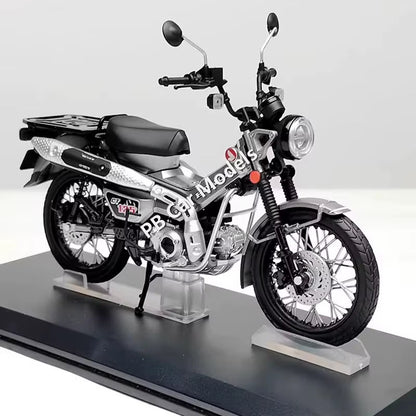Qingdao Society 1/12 CT125 Juvenile Animal Motorcycle Simulation Alloy Motorcycle Model Decoration Birthday Gift