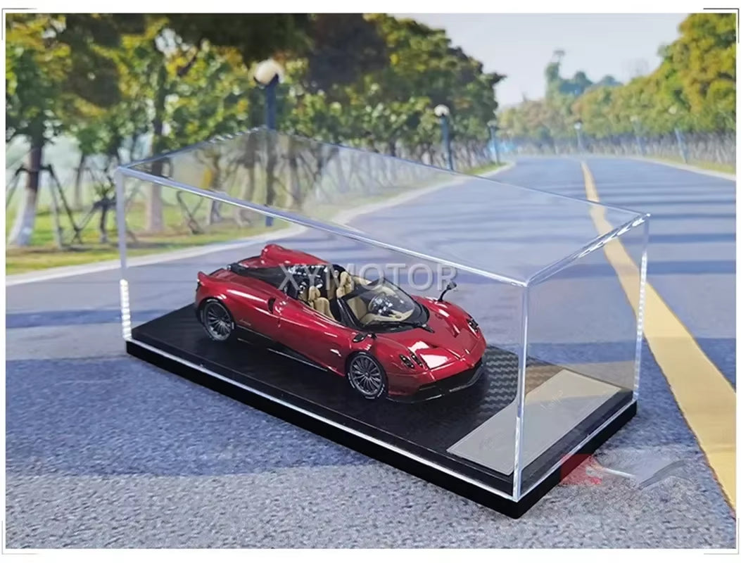 Almost Real 1:43 for Pagani Huayra Roadster Supercar Car Diecast Model Car Gifts Collection Display Ornaments Metal Plastic