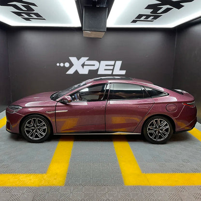 Domestic Original 1:18 Seal Dm-I Car Model EV Electric Vehicle New Energy Alloy Car Model