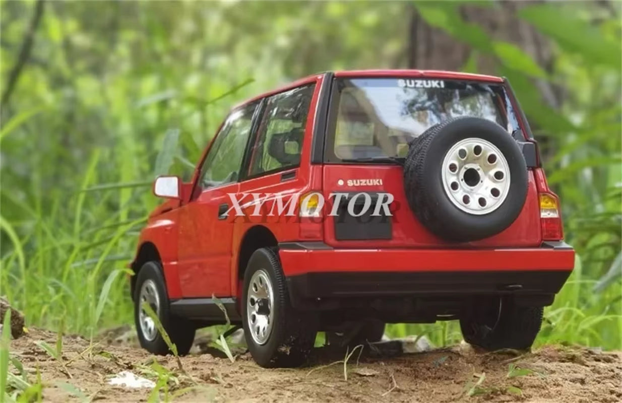 DORLOP 1:18 for Suzuki Vitara Escudo Diecast Car Model SUV Toys Gifts White/Gray/Red Collection Display Ornaments