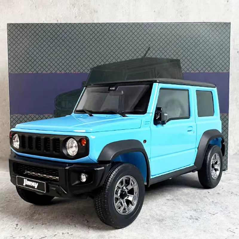 LCD Original Jimny Car Model 1:18 Jimny Alloy Off-Road Vehicle Simulation Car Model